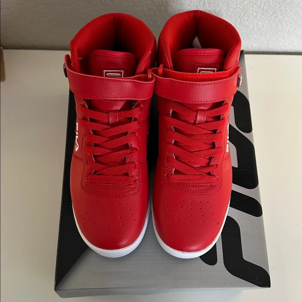Fila Men's 13 Repetition Red Synthetic Lifestyle Sneakers Size 7 New in Box! - Picture 12 of 13